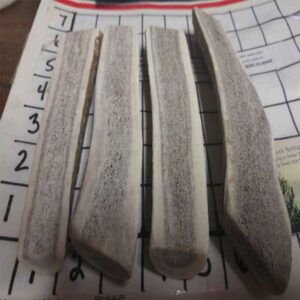 Four Harder 5″-6″ Elk SPLITS – Medium Size – 1.2 lbs – 30 to 45lbers